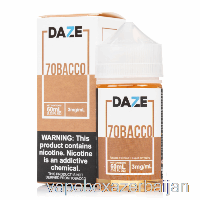 Vape Box Azerbaijan 7obacco - 7 Daze E-Liquid - 60mL 0mg